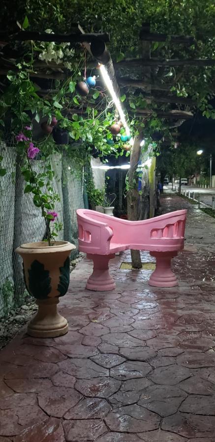 Hostal Y Camping Las G Bacalar Eksteriør billede